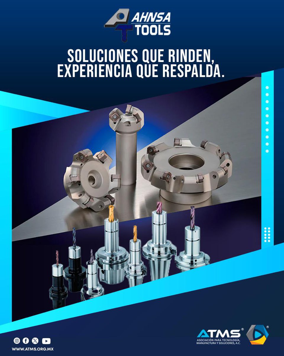 atms_mx's tweet photo. Más de 30 años impulsando la precisión de la industria. 

🌎 Desde Monterrey para el mundo, AHNSA TOOLS. 
🔗 Visítanos: https://t.co/hiGtbkcnDB
📍 Teléfono: (81) 8126-1000
📧 Correo: info@ahnsa.com

#HerramientasDeCorte #ExpertosEnCorte #CalidadQueRinde #AHNSA #ATMS https://t.co/wDIO4LyHEp