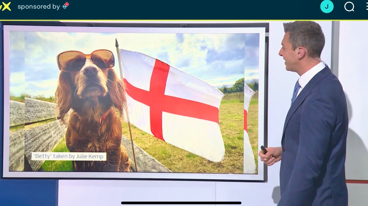 Bettyshotspot (@victorthevole) on Twitter photo Thank you so much <a href="/ChrisPage90/">Chris Page - Weatherman</a> for showing my photo of Betty celebrating St George’s Day.
I think the change of date caught a lot of people out this year.
Chuffed that Betty featured. Julie 🏴 Thank you so much <a href="/ChrisPage90/">Chris Page - Weatherman</a> for showing my photo of Betty celebrating St George’s Day.
I think the change of date caught a lot of people out this year.
Chuffed that Betty featured. Julie 🏴