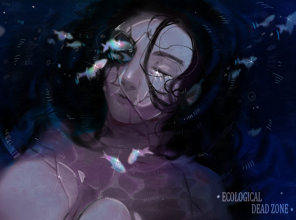PLOTsv666's tweet photo. "The remembrance is no different than the sea - Never gaze upon its surface on a starless night." 

( text from "Rondo Across Countless Kalpas" | Honkai: Star Rail ) https://t.co/3vgDACClil