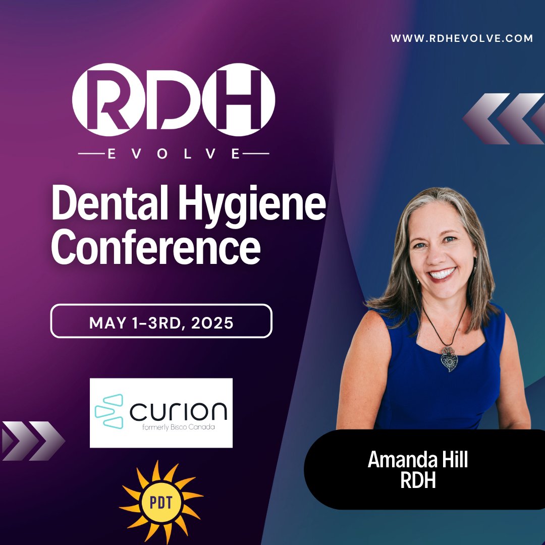 Excited to be part of RDH Evolve in Edmonton this week!
It’s shaping up to be an incredible event full of learning, growth, and inspiration for dental professionals.

If you’re attending, be sure to stop by!
Learn more at rdhevolve.com