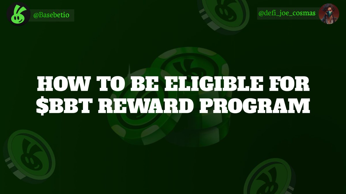 defi_Joe_Cosmas's tweet photo. Six hours
don't worry I would tell you how it works soon
you also benefit from #basebet Referral Program where you can participate in this program and earn lifetime commissions of up to $4,000 per referral
Wow!
This is Massive!!
check out #basebet website to know more about https://t.co/VKkadMFygP