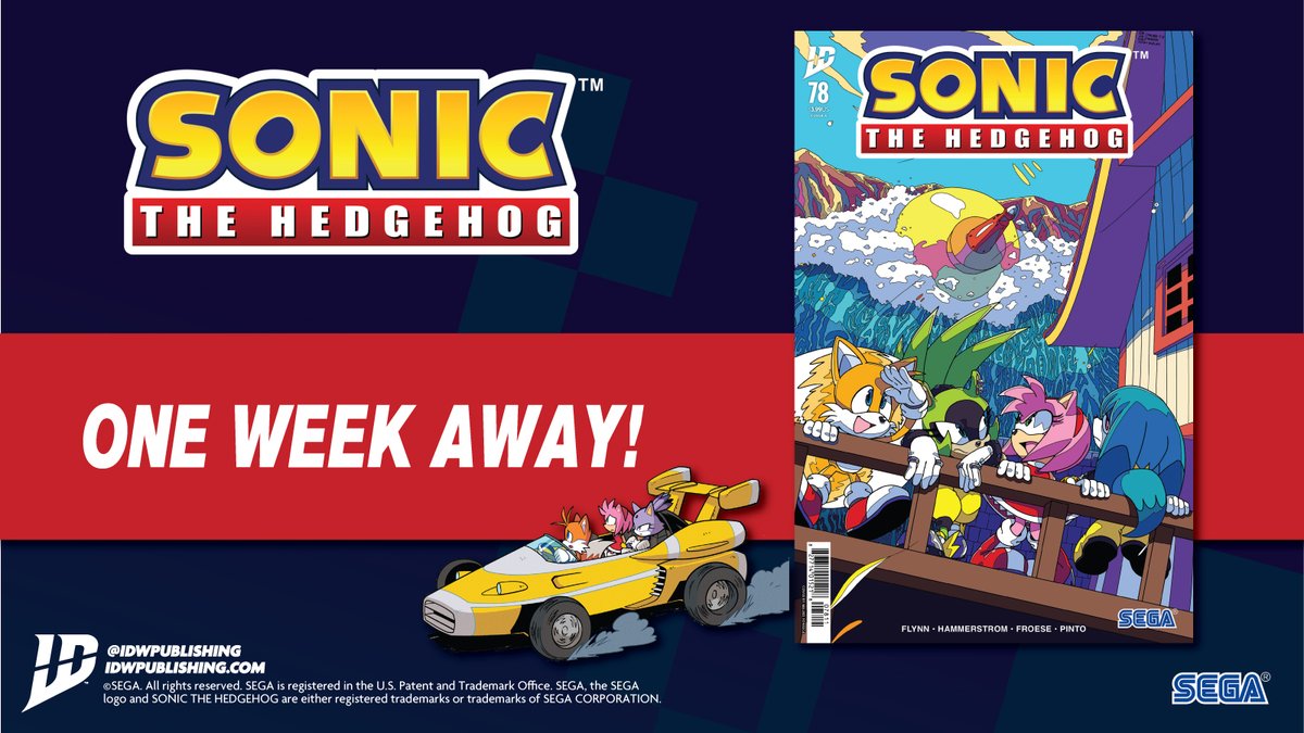 Coming at your fast, in just one week, #SonicTheHedgehog continues!

#Amy, #Tails, and #Blaze set out to assess the fallout from the collapse of Restoration HQ.

Did the goodwill network endure?

#Sonic the Hedgehog #78 is at your LCS next week!

#IDWSonic #SonicComics