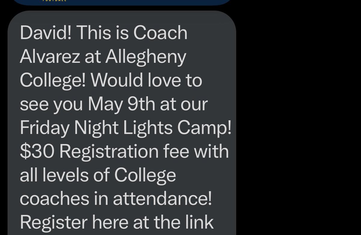 david summers (@davidsummers65) on Twitter photo Thank you for the invite <a href="/CoachAlvarez35/">Aaron Alvarez</a>
<a href="/RecruitMHSFB/">Martinsburg High School Football Recruiting Page</a>
<a href="/Coach_CLynch/">Chuck Lynch</a> Thank you for the invite <a href="/CoachAlvarez35/">Aaron Alvarez</a>
<a href="/RecruitMHSFB/">Martinsburg High School Football Recruiting Page</a>
<a href="/Coach_CLynch/">Chuck Lynch</a>