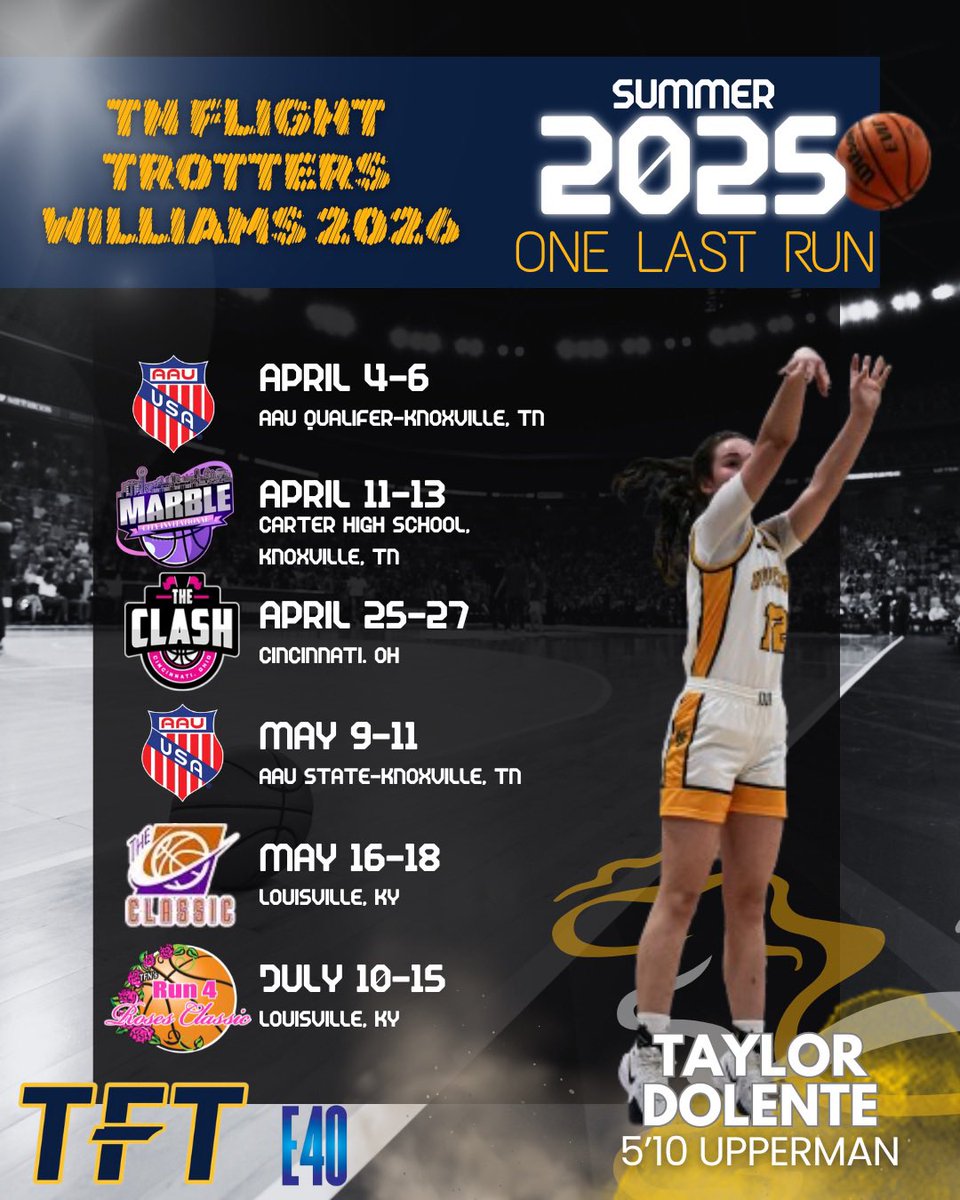 TN Flight Trotters 2026 (@trottersjw2026) on Twitter photo Coaches need to get on board with <a href="/taylordolente/">Taylor Dolente</a>. She’s more than a shooter, and she’s ELITE at that. She plays the game with a toughness and an IQ that’s rare at the HS level. She defends, rebounds and plays TEAM ball. Her #1 priority is WINNING! Check her out, you can Coaches need to get on board with <a href="/taylordolente/">Taylor Dolente</a>. She’s more than a shooter, and she’s ELITE at that. She plays the game with a toughness and an IQ that’s rare at the HS level. She defends, rebounds and plays TEAM ball. Her #1 priority is WINNING! Check her out, you can