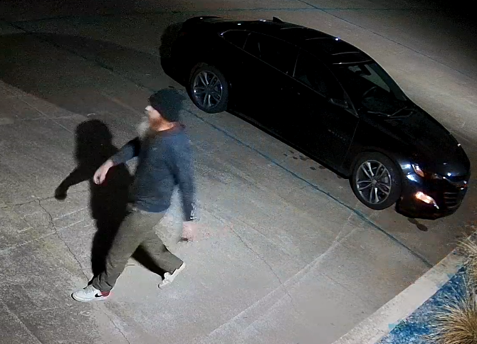 EdmondPD's tweet photo. Can you help us ID these two men? They are persons of interest regarding recent auto-burglaries. Their vehicle is a dark-colored Chevy Malibu. Call Edmond Police Detective Maguire at 405-359-4440. Case #25-18286 and #25-19855. https://t.co/SJpQcUCSxu