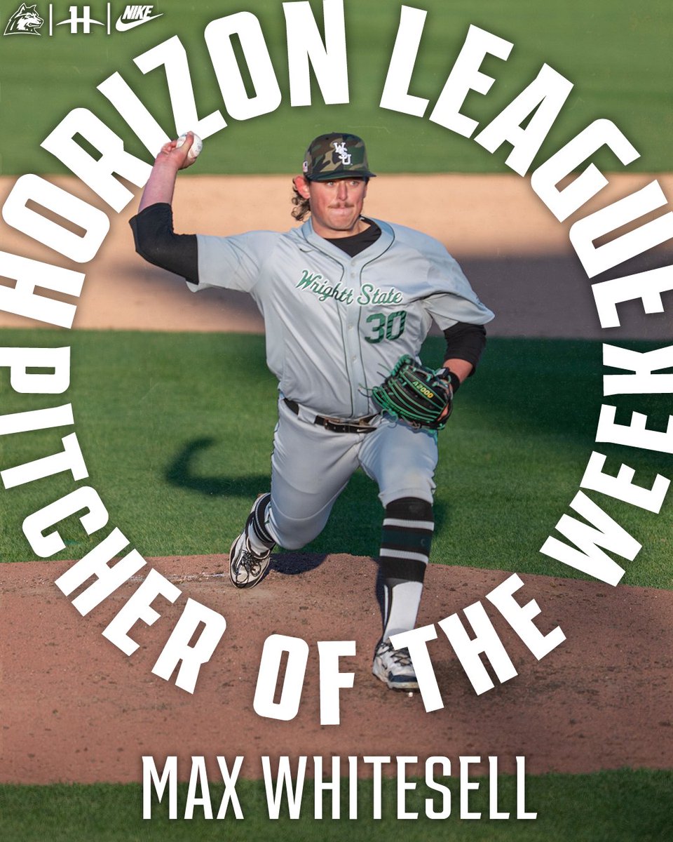 Wright State Baseball (@wsuraidergang) on Twitter photo πππ'π ππ!πͺ
<a href="/MaxWhitesell/">Max Whitesell</a> is named the #HLBASE Pitcher of the Week!
βοΈ bit.ly/42yxZGp
#Raidergang | #BuildtheMonster πππ'π ππ!πͺ
<a href="/MaxWhitesell/">Max Whitesell</a> is named the #HLBASE Pitcher of the Week!
βοΈ bit.ly/42yxZGp
#Raidergang | #BuildtheMonster