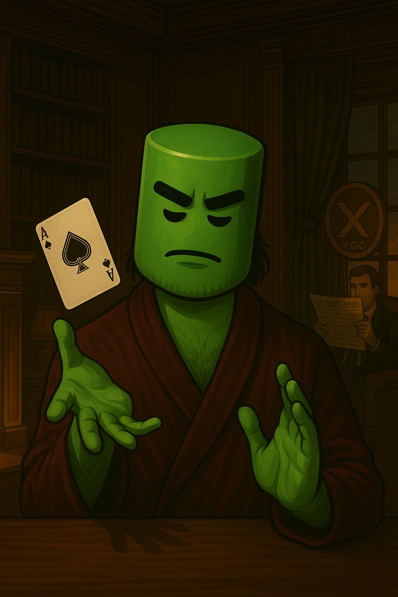 The #XGC is mastering the game...
 Focused. Calm. Unstoppable.
 The cards are in our hands and we're playing to win.

#XRPL #XGC #Crypto #MemeCoins