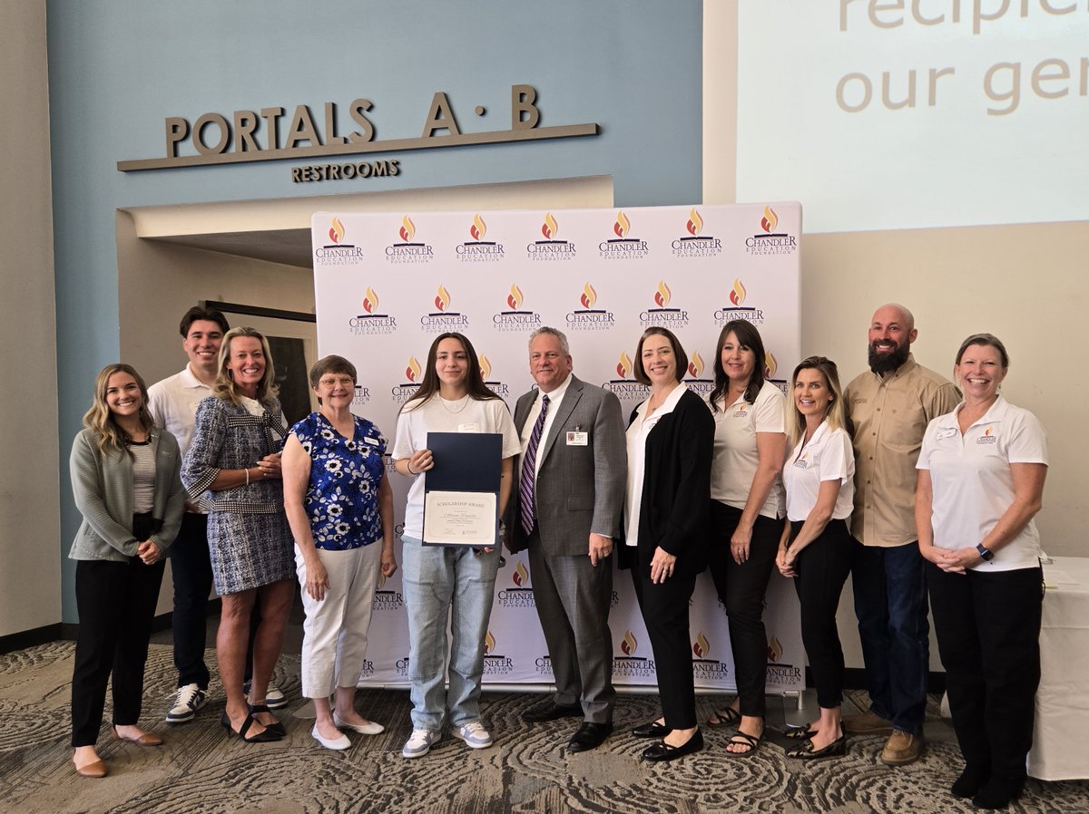 Chandler Education Foundation tweet media