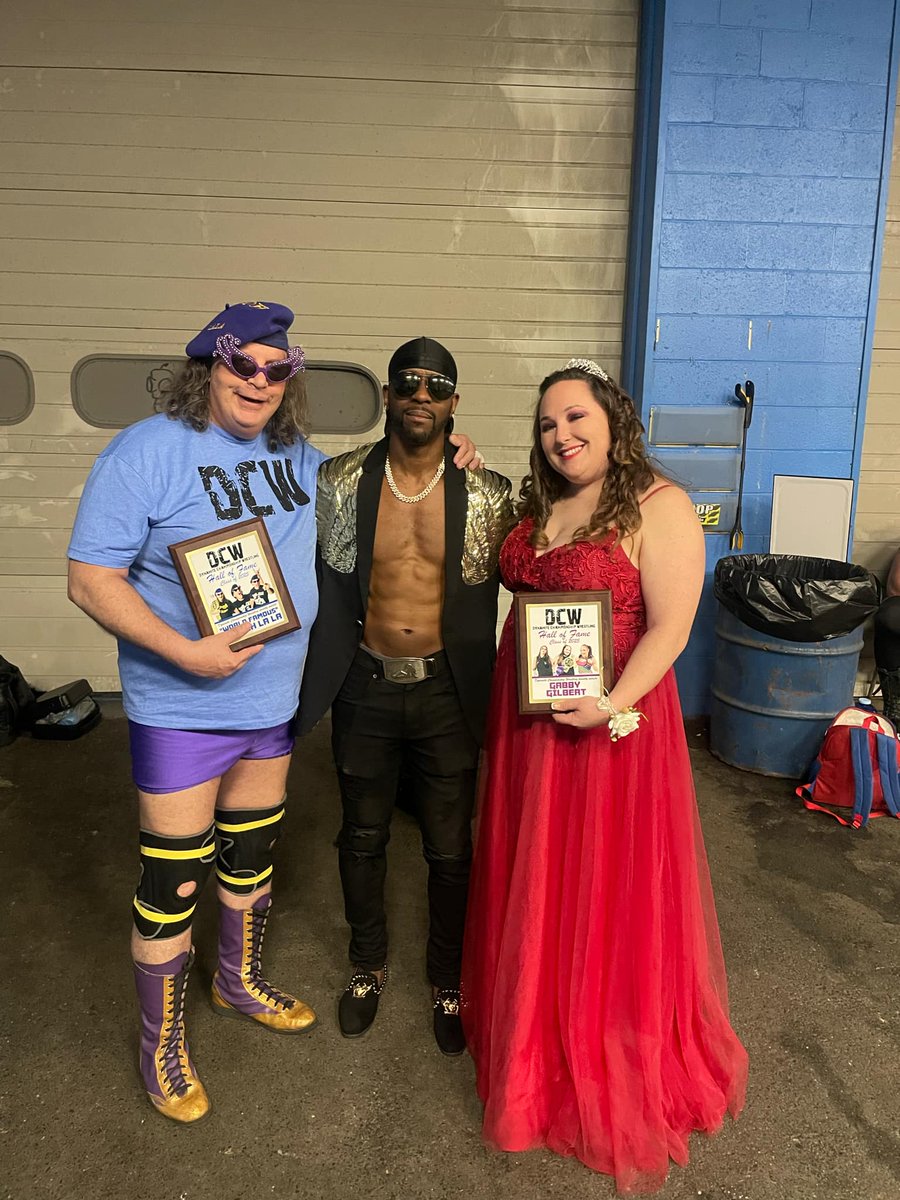 CONGRATULATIONS TO 
MR. OOH LALA AND MY TRAINER AND MENTOR GABBY GILBERT FOR BEING INDUCTED INTO THE DCW 2025 HALL OF FAME...
@DRAVENTBC