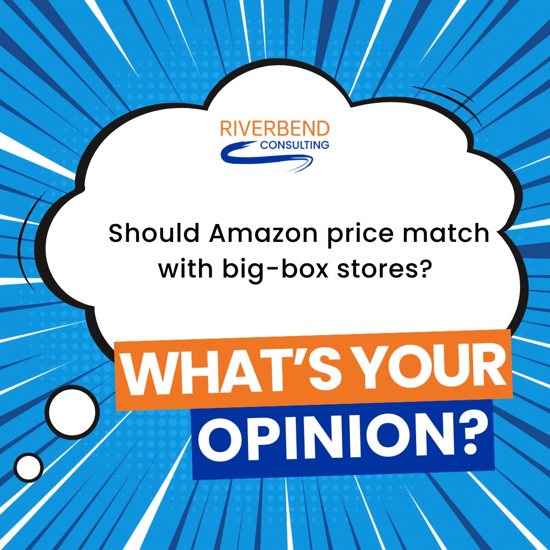 RiverbendConsul's tweet image. If Walmart’s rollin’ back prices… should Amazon price match? 👀
Would it boost sales or crush margins?
Sellers, shoppers—drop your hot takes 🔥👇

#AmazonSellers #EcomChat #PriceMatchDebate