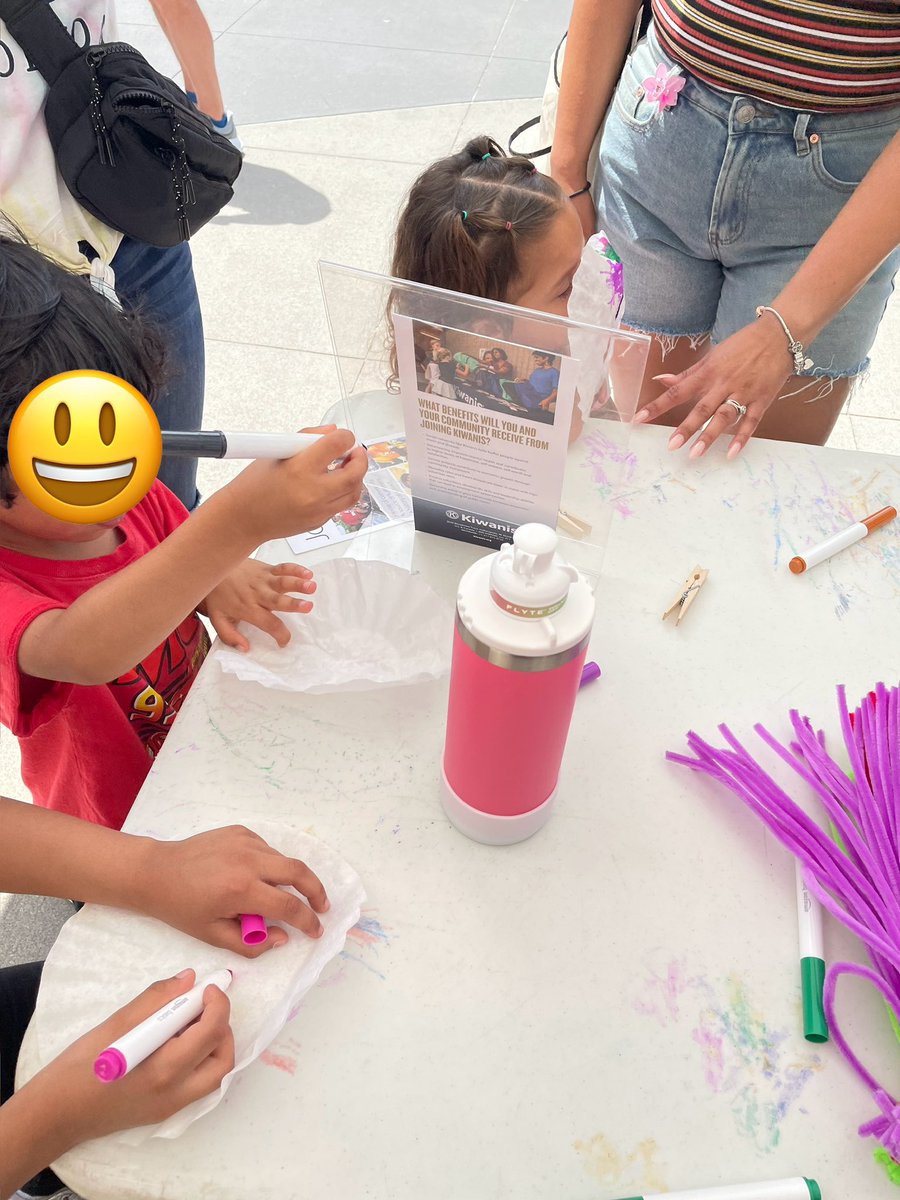 Enjoyed spending sometime with thousands of local families at #KidsFest2025 put on by the team <a href="/KidsIncBB/">Kids Incorporated of the Big Bend</a> whose CEO is also a member of <a href="/Kiwanis/">Kiwanis</a>. Happy that Capital City Kiwanis was able to sponsor and make coffee filter butterflies!  #KidsNeedKiwanis