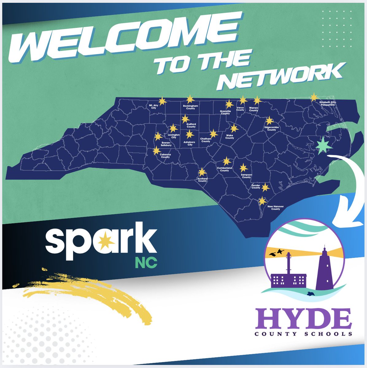 sparknc (@wearesparknc) on Twitter photo Excited to welcome <a href="/HydeCoSchoolsNC/">Hyde County Public Schools</a> to the SparkNC network, thanks to a generous grant from <a href="/LeonLevineFdn/">The Leon Levine Fdn</a> ! Together, we're bringing hands-on, high-tech learning and future-ready skills to students. 🚀 #wearesparknc <a href="/lynn_moody/">Lynn Moody</a> <a href="/DanaMBrinson/">Dana Brinson</a> <a href="/HilliardPhd/">Patricia Hilliard (she/her)</a> Excited to welcome <a href="/HydeCoSchoolsNC/">Hyde County Public Schools</a> to the SparkNC network, thanks to a generous grant from <a href="/LeonLevineFdn/">The Leon Levine Fdn</a> ! Together, we're bringing hands-on, high-tech learning and future-ready skills to students. 🚀 #wearesparknc <a href="/lynn_moody/">Lynn Moody</a> <a href="/DanaMBrinson/">Dana Brinson</a> <a href="/HilliardPhd/">Patricia Hilliard (she/her)</a>