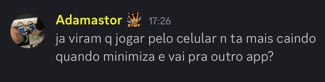 🟣 NOVA ATUALIZAÇÃO MOBILE 

Caros usuários da função mobile, agora vocês podem minimizar a janela do jogo sem sair do <a href="/MeuHabblet/">Habblet</a>! Gostaram dessa novidade?