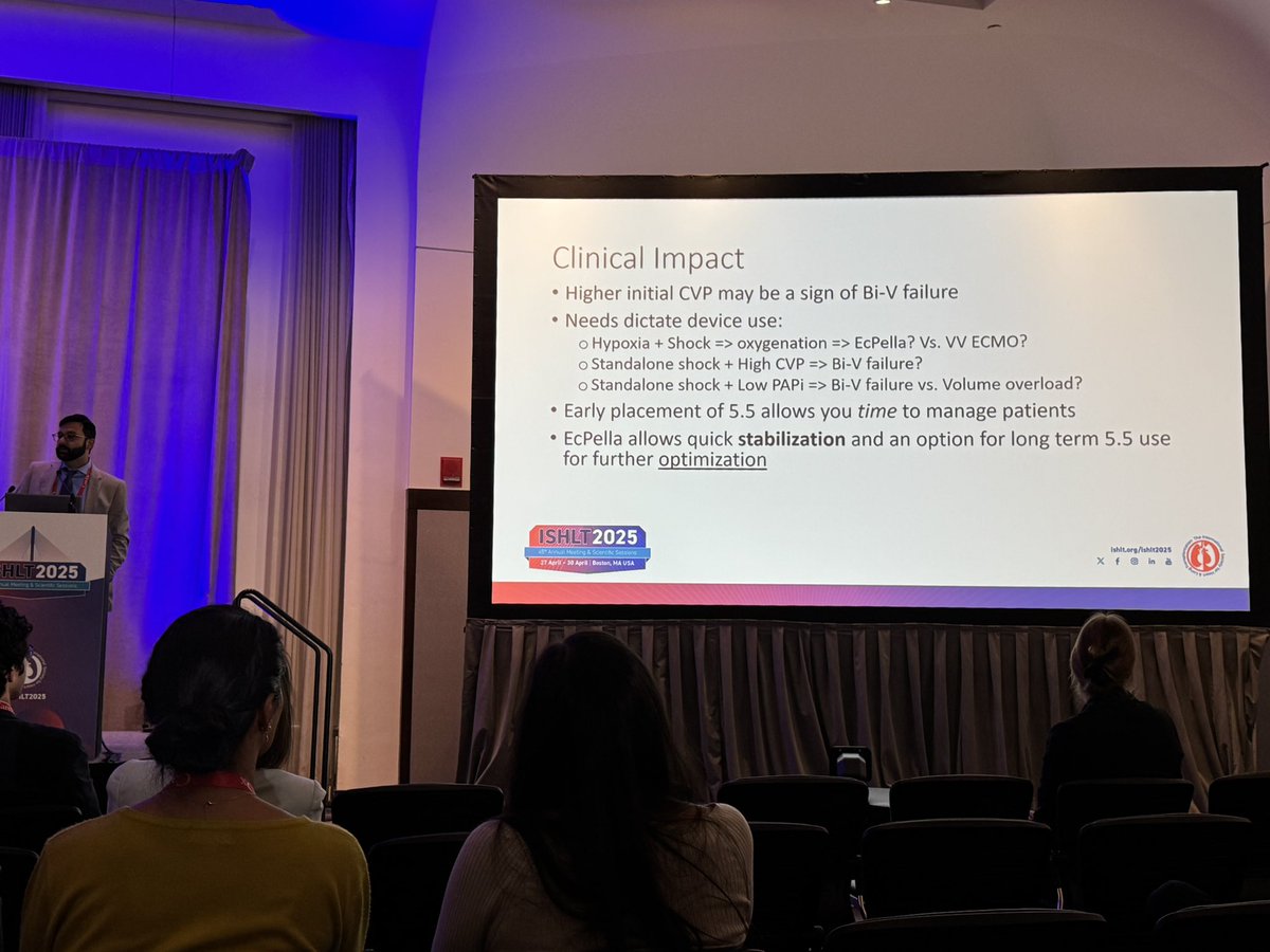 Mayo Clinic Transplant (@mayotransplant) on Twitter photo Dr. Goswami from <a href="/MayoClinicCV/">Mayo Clinic CV</a> FL sharing their experience on the use of #Impella 5.5 and BiV MCS for bridging to #HeartTx Dr. Goswami from <a href="/MayoClinicCV/">Mayo Clinic CV</a> FL sharing their experience on the use of #Impella 5.5 and BiV MCS for bridging to #HeartTx