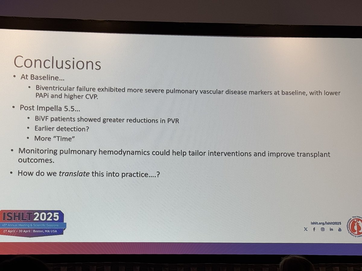 MayoTransplant's tweet image. Dr. Goswami from @MayoClinicCV FL sharing their experience on the use of #Impella 5.5 and BiV MCS for bridging to #HeartTx