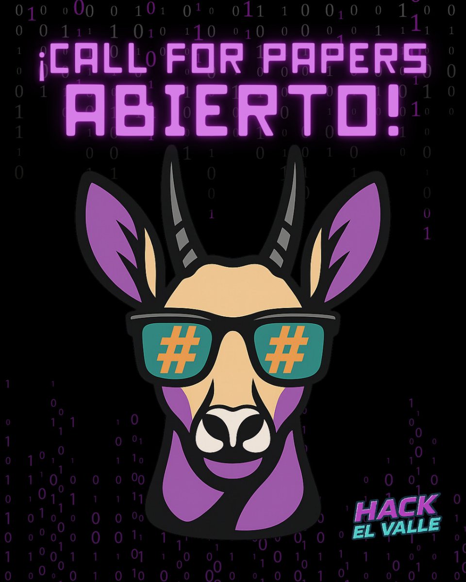 HackElValle's tweet photo. 🚀 ¡Abrimos el #CallForPapers de #HackElValle!
¿Querés compartir tu conocimiento en uno de los eventos de ciberseguridad más importantes de la #Patagonia?
Postulate 👉 https://t.co/IkKmyLGnjR https://t.co/hKGH2N0OMP