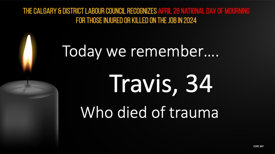 Today, we remember Travis, 34, who died of trauma.