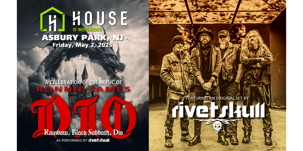 #ad Rivet Skull tickets are on sale now for $27! The Rat Rock Nation can come out for two full sets of Dio's music by Black Sabbath, Rainbow, and Dio at the House of Independents on 5/2. bit.ly/42SsN04 #Dio