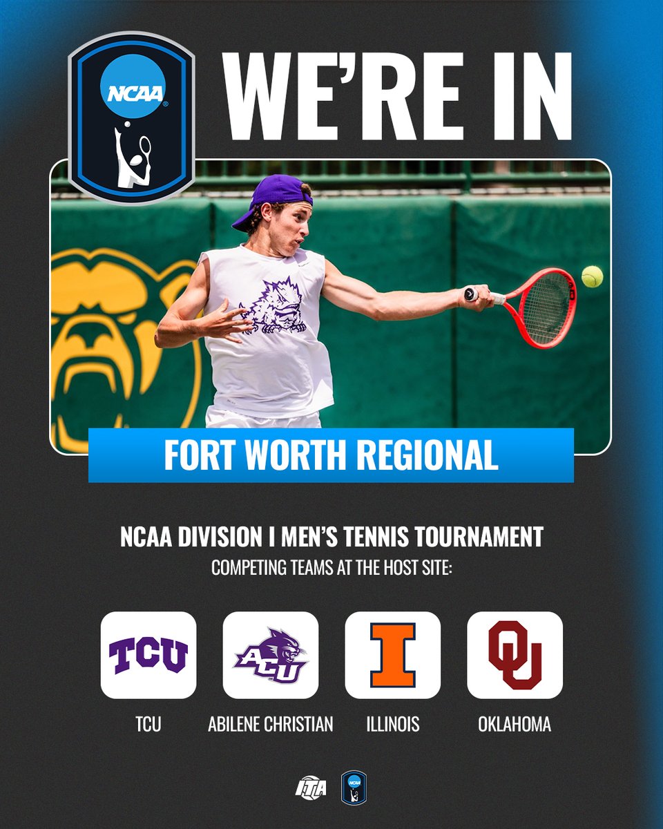 Headed To Fort Worth 🐸

#WeAreCollegeTennis | #NCAATennis