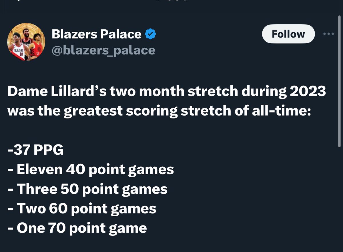 Won’t ever let this Dame be forgotten when it’s all said and done