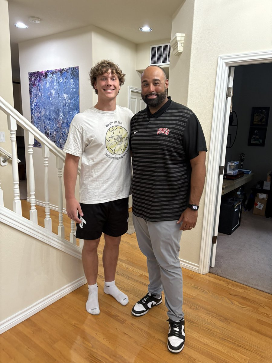 Sam Vyhlidal (@sam_vyhlidal) on Twitter photo Thanks <a href="/CoachAMayes/">Adrian Mayes</a> for coming by and talking with my family. Exciting things happening <a href="/unlvfootball/">UNLV Football</a> with <a href="/CoachDanMullen/">Dan Mullen</a> ! Thanks <a href="/CoachAMayes/">Adrian Mayes</a> for coming by and talking with my family. Exciting things happening <a href="/unlvfootball/">UNLV Football</a> with <a href="/CoachDanMullen/">Dan Mullen</a> !