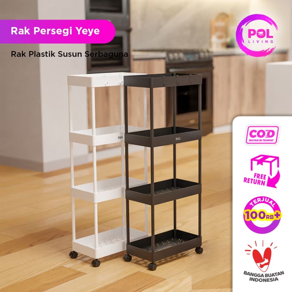 Cek POL - Rak Persegi Dapur Yeye Plastik 3-4 Susun dengan harga Rp31.999. Dapatkan di Shopee sekarang! s.shopee.co.id/9UoVx1uYHI?sha…