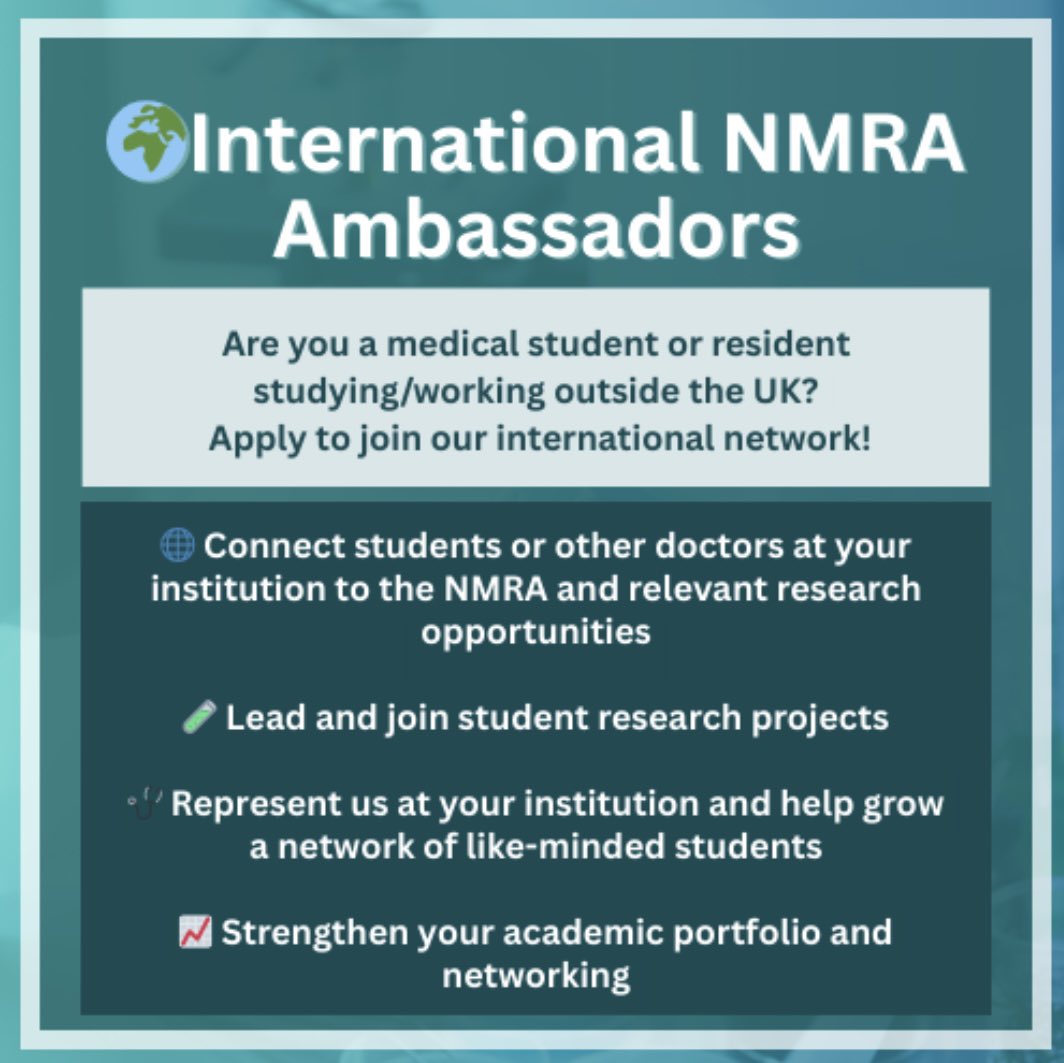 Check out this great opportunity! Links to apply @ linktr.ee/nmra