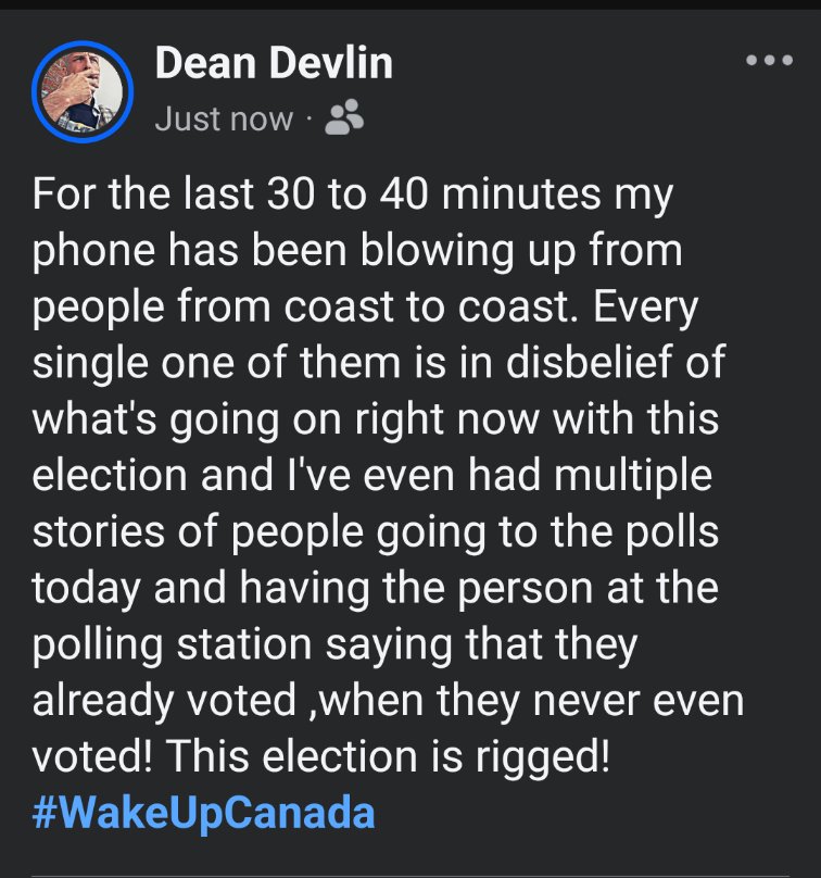 Devlinify's tweet image. The Canadian election is rigged #WakeUp #WakeUpCanada #CanadaVotes #canadianelection2025 #CanadianElection