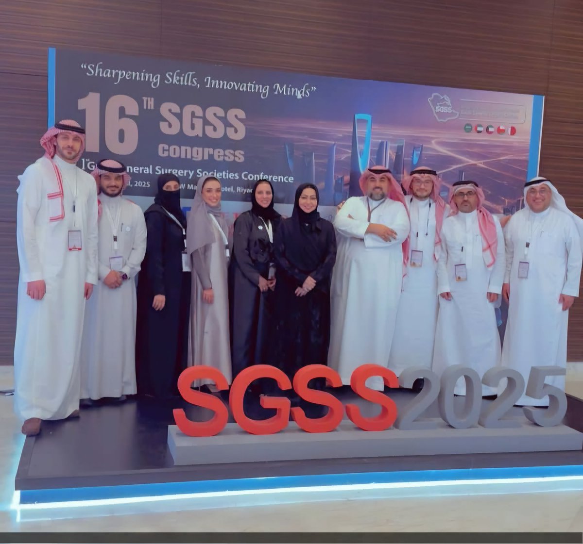 ASCS@KAU (@ascskau1887011) on Twitter photo تبارك إدارة الجمعيات العلمية مجلس الإدارة الجديد للجمعية العلمية السعودية للجراحة العامة المنتخب خلال الجمعية العمومية للدورة القادمة، من 2025 الى 2028م مع الشكر الجزيل لمجلس الإدارة الحالي برئاسة أ.د أشرف مغربي
<a href="/alhalmaghrabi/">AlHassan AlMaghrabi</a>
<a href="/OhoudAlamoudi4/">Ohoud Alamoudi</a>
#SGSS2025 #SGSS16 تبارك إدارة الجمعيات العلمية مجلس الإدارة الجديد للجمعية العلمية السعودية للجراحة العامة المنتخب خلال الجمعية العمومية للدورة القادمة، من 2025 الى 2028م مع الشكر الجزيل لمجلس الإدارة الحالي برئاسة أ.د أشرف مغربي
<a href="/alhalmaghrabi/">AlHassan AlMaghrabi</a>
<a href="/OhoudAlamoudi4/">Ohoud Alamoudi</a>
#SGSS2025 #SGSS16