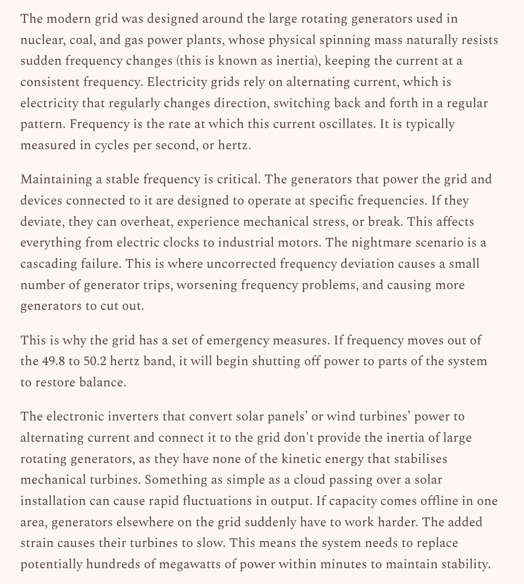 Apropos of nothing, here is a story we ran last week.