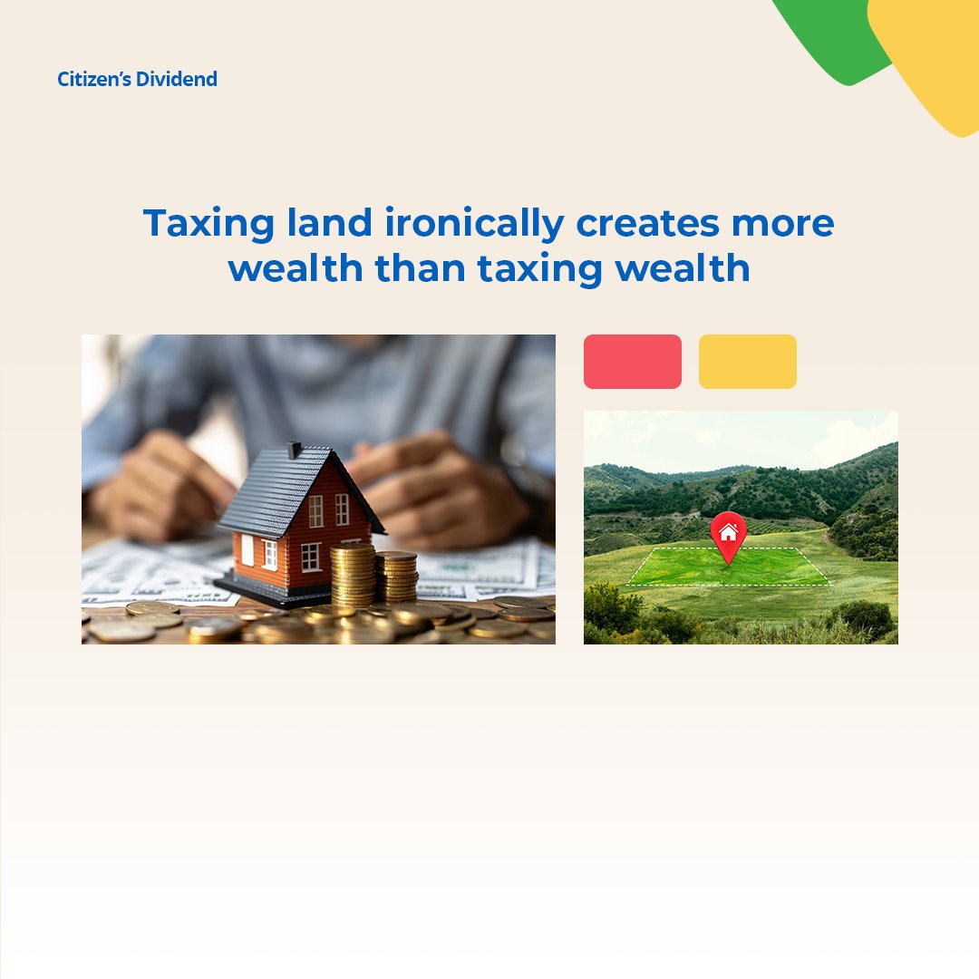 Taxing land value can fund UBI and grow wealth without raising income taxes. 

Unveil more about Citizen's Dividend and download our FREE e-book: citdiv.org

#citizensdividend #ubi #taxtheland #growingwealth