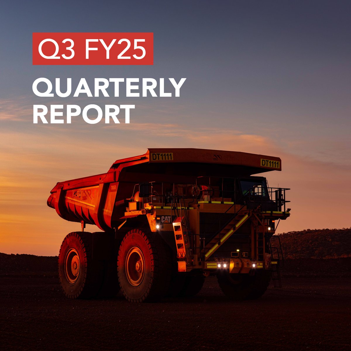 Today we published our Q3 FY25 Quarterly Activity Report with key updates across MinRes operations. Full details are available at our website: brnw.ch/21wShsy