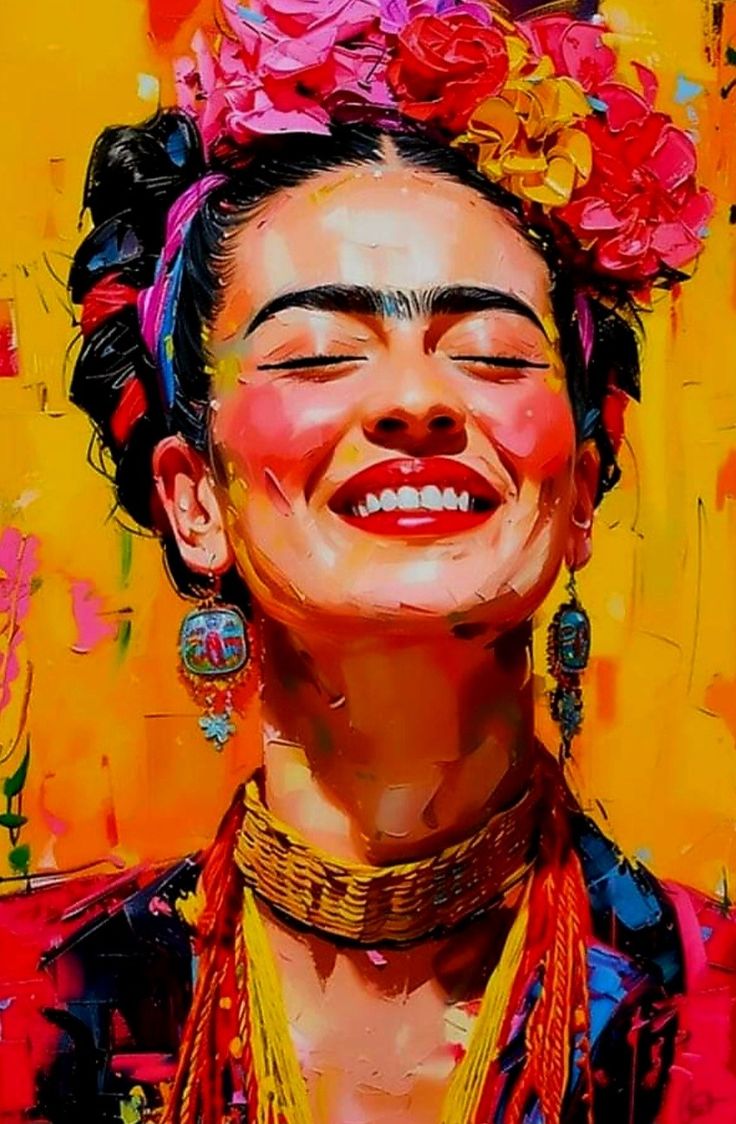 " Herkes gibi benim de bana ait gökyüzüm var.
Kendi fırtınam yağmurum,
şimşeğim, baharlarım
ve yakıcı yaz günlerim,
karanın görünmediği kendi 
okyanusum var."
       Frida Kahlo 
       Günaydın ☕🌸☀️☀️