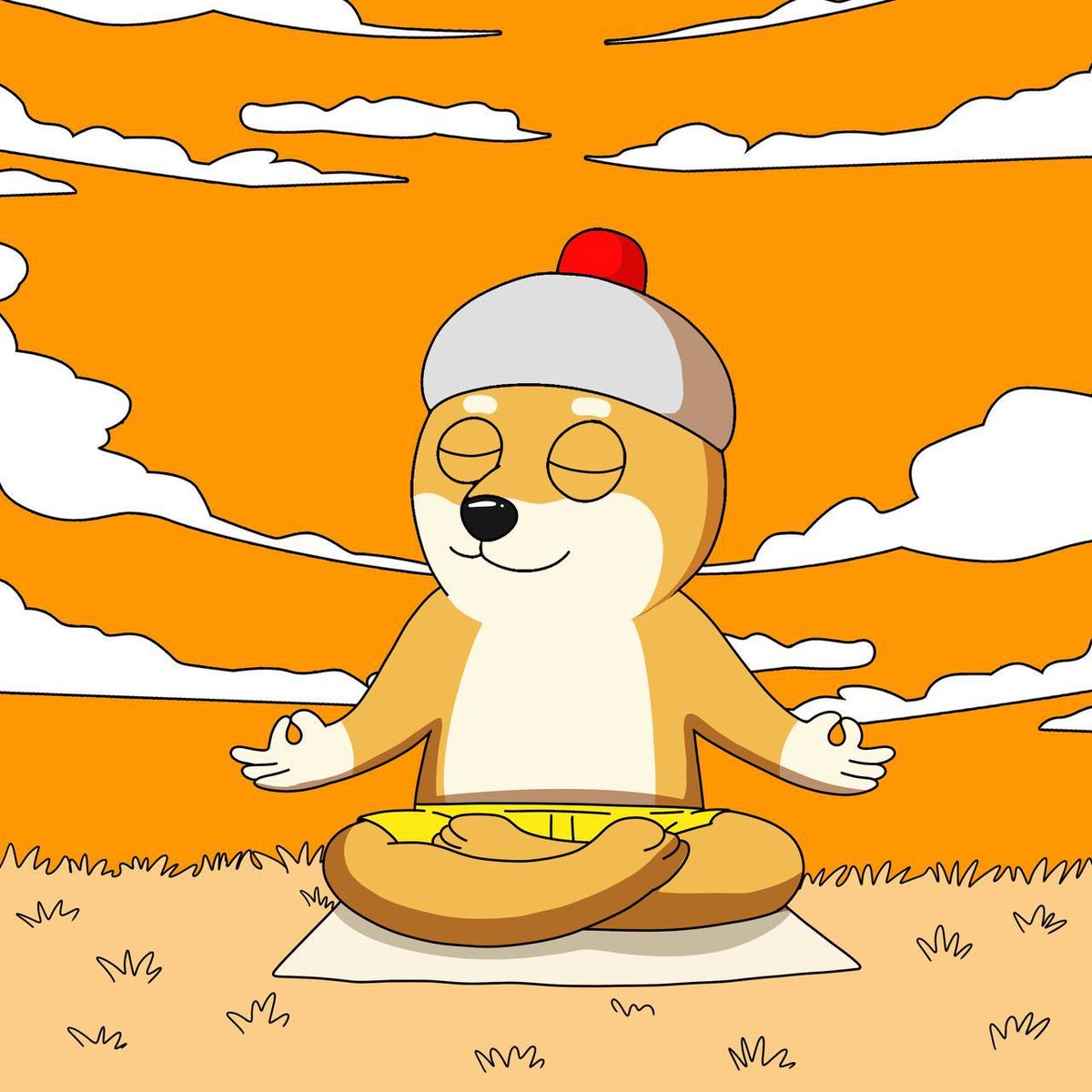 Inner peace looks like this.

When you believe in your bags anything is possible.

Namaste $PIPO