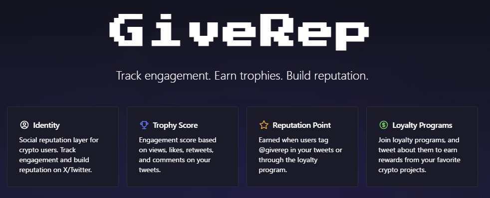 giverep の養殖方法には憂慮すべきものがある 

この運動に参加するには 

&gt; 登録 - glverep.com/loyalty

&gt; 「<a href="/GiveRep/">GiveRep</a> 」ではなく、「@giverep 」を使ってください。

&gt; また、常にプロフィールをチェックし、あなたの評判を確認してください。