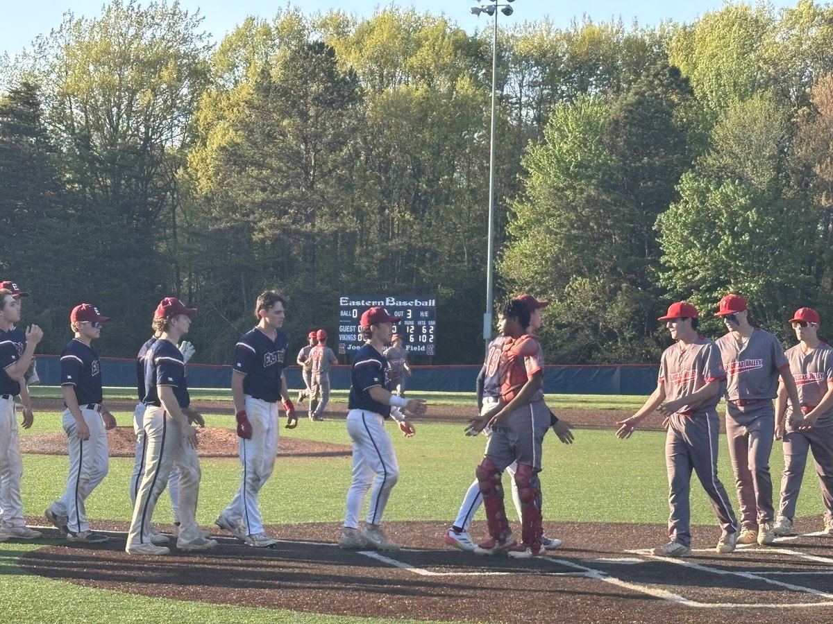 Eastern Vikings Baseball 2025 (@easterngameday) on Twitter photo ⚾️🔴Tough one for the Vikings, RV wins it 12-6.
🔴Vikings now 11-2
<a href="/easternviking/">Eastern Athletics & Activities</a> <a href="/easternbasebal1/">Eastern Baseball Alumni Page</a>
<a href="/kminnicksports/">Kevin Minnick ⚾️🐶⚾️🐶⚾️</a> <a href="/McGurkSports/">Tom McGurk</a> <a href="/cbaker_nj/">Chris Baker</a> <a href="/sojerseysports/">SJ SportsTalk</a> <a href="/SJSportsZone/">South Jersey Sports Zone</a> ⚾️🔴Tough one for the Vikings, RV wins it 12-6.
🔴Vikings now 11-2
<a href="/easternviking/">Eastern Athletics & Activities</a> <a href="/easternbasebal1/">Eastern Baseball Alumni Page</a>
<a href="/kminnicksports/">Kevin Minnick ⚾️🐶⚾️🐶⚾️</a> <a href="/McGurkSports/">Tom McGurk</a> <a href="/cbaker_nj/">Chris Baker</a> <a href="/sojerseysports/">SJ SportsTalk</a> <a href="/SJSportsZone/">South Jersey Sports Zone</a>