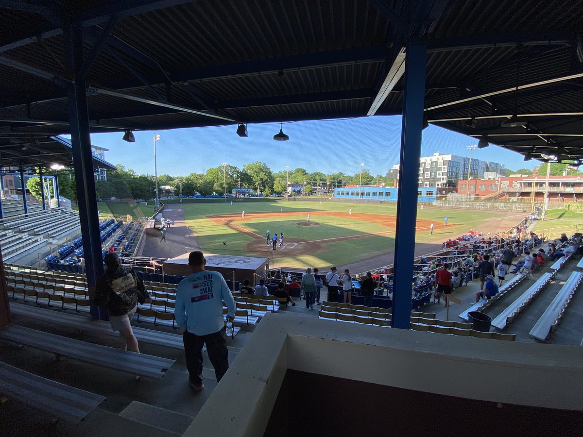 Evan Moesta, HighSchoolOT 📸 (@evanmoestahsot) on Twitter photo 📍Voyager Academy
Hello from the historic Durham Athletic Park!
The Vikings are hosting Ayden-Grifton tonight.
Updates below and coverage tonight on <a href="/HighSchoolOT/">HighSchoolOT</a>. 📍Voyager Academy
Hello from the historic Durham Athletic Park!
The Vikings are hosting Ayden-Grifton tonight.
Updates below and coverage tonight on <a href="/HighSchoolOT/">HighSchoolOT</a>.