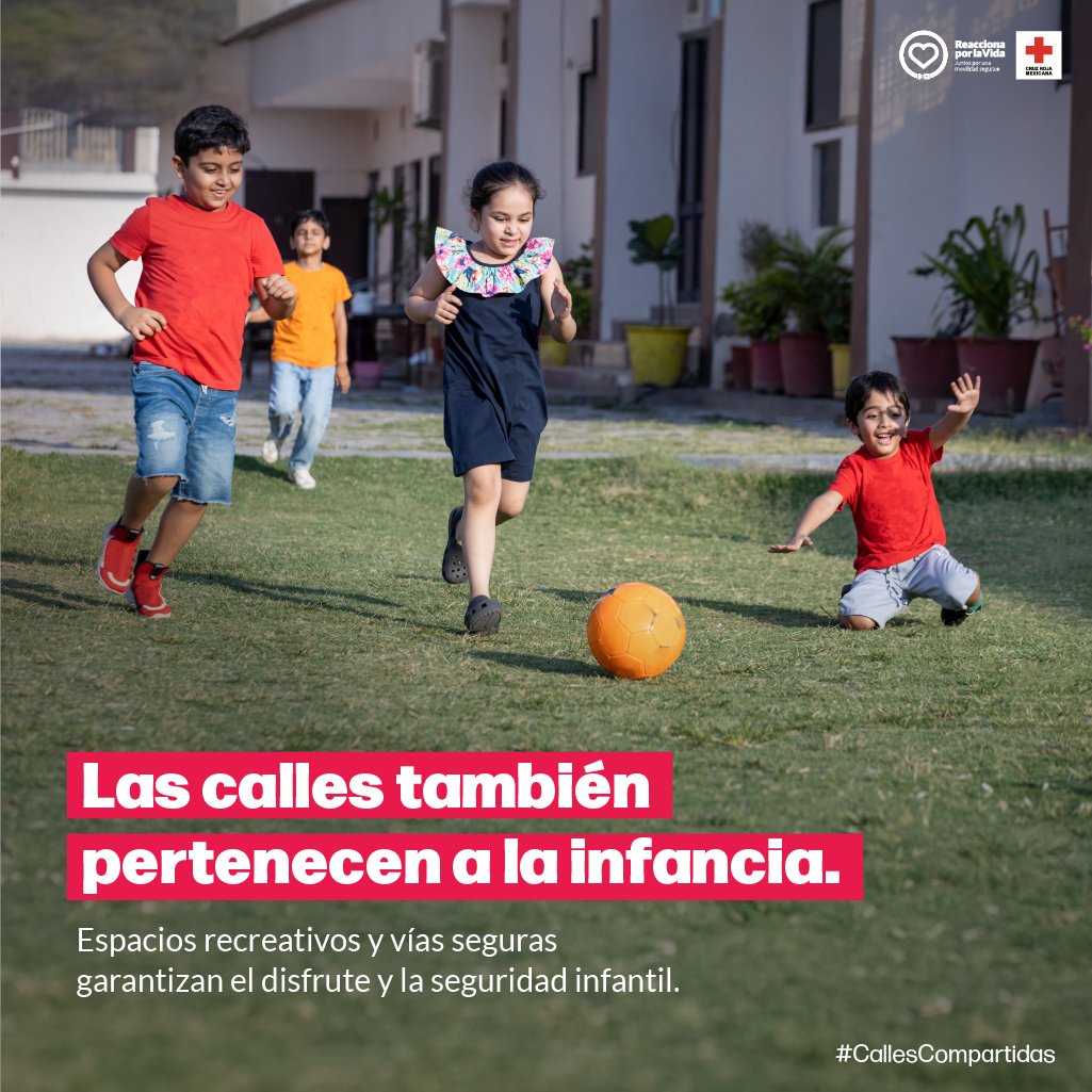 reaccionaXvida's tweet photo. 👧🏽👦🏽 Las calles también son de las infancias.
Cada banqueta, cada parque y cada ciclovía deben ser espacios seguros, accesibles y llenos de vida para que niñas y niños puedan jugar, explorar y crecer con libertad.
#DíaDeLasInfancias #CallesCompartidas #InfanciasPresentes https://t.co/Wml3aOCHi5