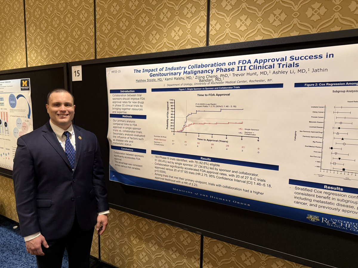 URMC Department of Urology (@urmcurology) on Twitter photo Soon to be research resident #MattSteidle generating a ton of interest with his work on #FDA approval in #GU clinical trials at #AUA25 <a href="/AmerUrological/">Amer. Urol. Assn.</a> #Meliora Soon to be research resident #MattSteidle generating a ton of interest with his work on #FDA approval in #GU clinical trials at #AUA25 <a href="/AmerUrological/">Amer. Urol. Assn.</a> #Meliora