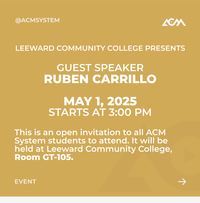 UH ACM System | 10 Campuses, 1 Mission tweet media