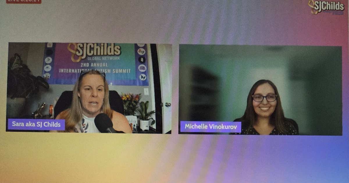 Saturday, April 26th, I spoke virtually for the 2nd international autism summit hosted by Sara Bradford during #WorldAutismMonth 

<a href="/DrMBEdmunds/">Dr. Maribeth Edmunds #EdmundsOut Enterprises LLC</a> <a href="/BarcellonaR/">Rachel Barcellona 🏳️‍🌈🪻</a> <a href="/Principal_H/">𝐂𝐡𝐫𝐢𝐬𝐭𝐨𝐩𝐡𝐞𝐫 𝐇𝐚𝐫𝐫𝐢𝐬 🎸🏴‍☠️🧩🤖🚀</a> <a href="/MikeTheAspie/">Michael McDonald</a>