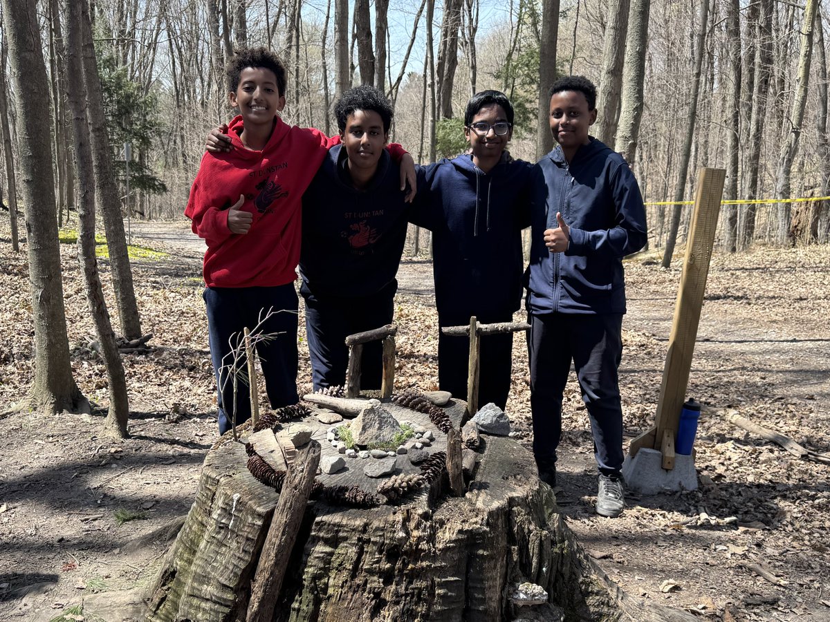 St. Dunstan TCDSB (@stdunstantcdsb) on Twitter photo Our Grade 7s spent a beautiful day exploring nature and creating works of art at the <a href="/KortrightCentre/">Kortright Centre</a>
<a href="/TCDSB/">Toronto Catholic District School Board</a> <a href="/TCDSB_Peterson/">SO Peterson</a> Our Grade 7s spent a beautiful day exploring nature and creating works of art at the <a href="/KortrightCentre/">Kortright Centre</a>
<a href="/TCDSB/">Toronto Catholic District School Board</a> <a href="/TCDSB_Peterson/">SO Peterson</a>