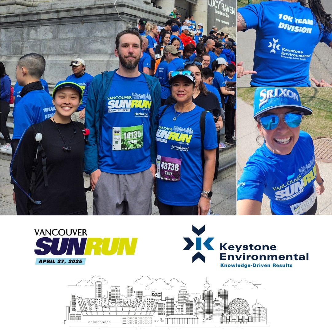 Another successful run for the Keystone Environmental team for this years’ iconic #VancouverSunRun. Congratulations to everyone on a great race.

#SunRun2025 #CommunityInvolvement #GreatPlaceToWork #GPTWCertified #KeystoneEnvironmental #EnvironmentalConsulting