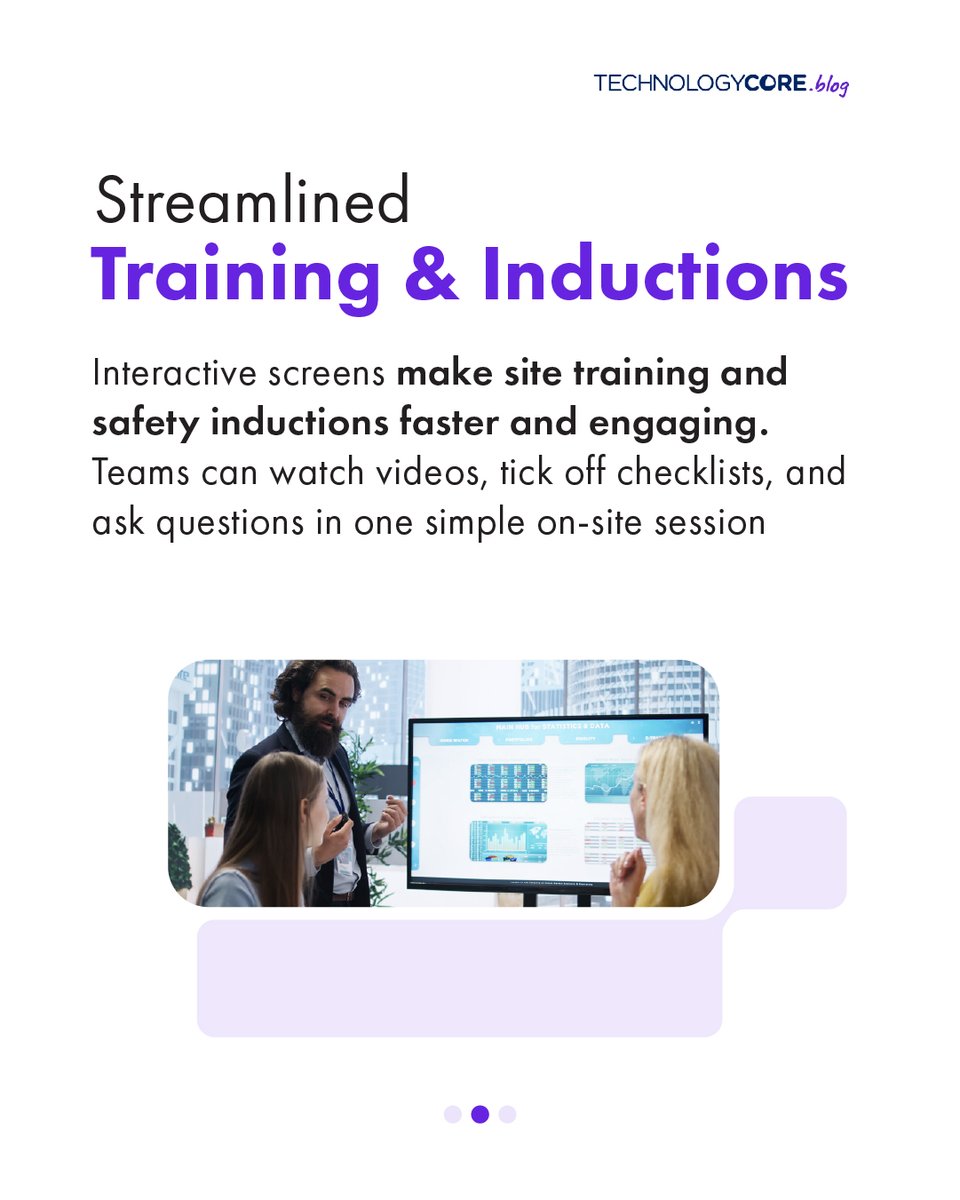 TechCoreAus's tweet image. Whether it's improving collaboration during blueprint reviews or providing real-time access to critical project updates, HDi interactive screens bring efficiency & clarity to every stage of the build.
Learn more at hdinteractive.com.au/hdi-in-your-in…
#TechnologyCore #ConstructionTechnology