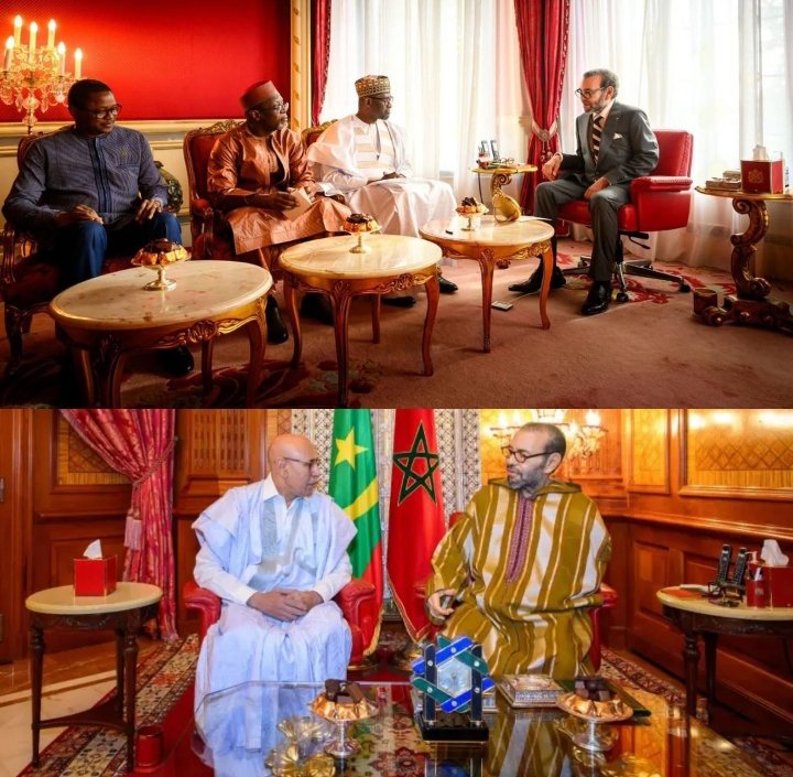 الصورة تتكلم وترعب الأعداء. قالك بغاو يديرو تحالف مغاربي بدون المغرب ويعزلوه على محيطه وعمقه المغاربي والأفريقي.