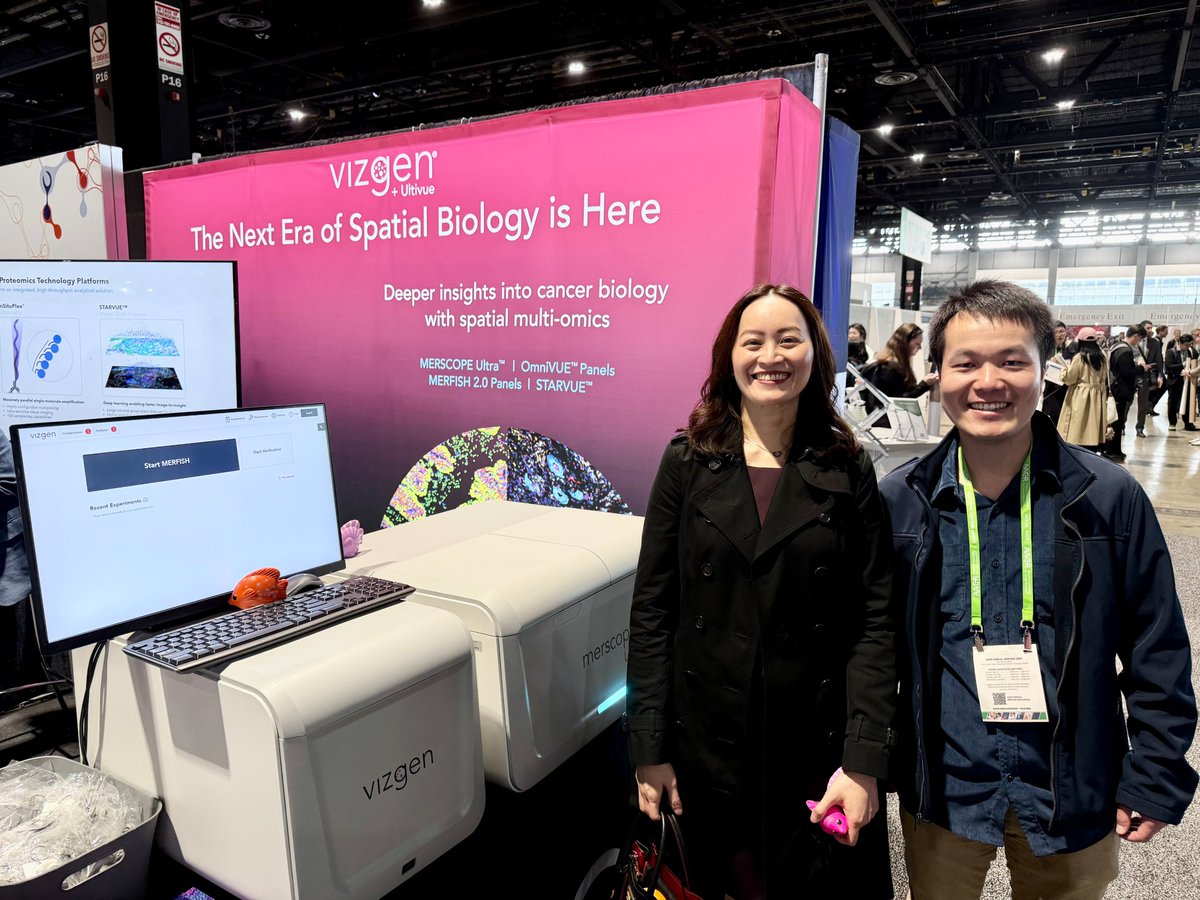 PeiLingChen_MD's tweet image. Excited to see @JiangHe_PhD at the AACR this year! Didn't realize I was an early user of MERFISH 2.0 chemistry!