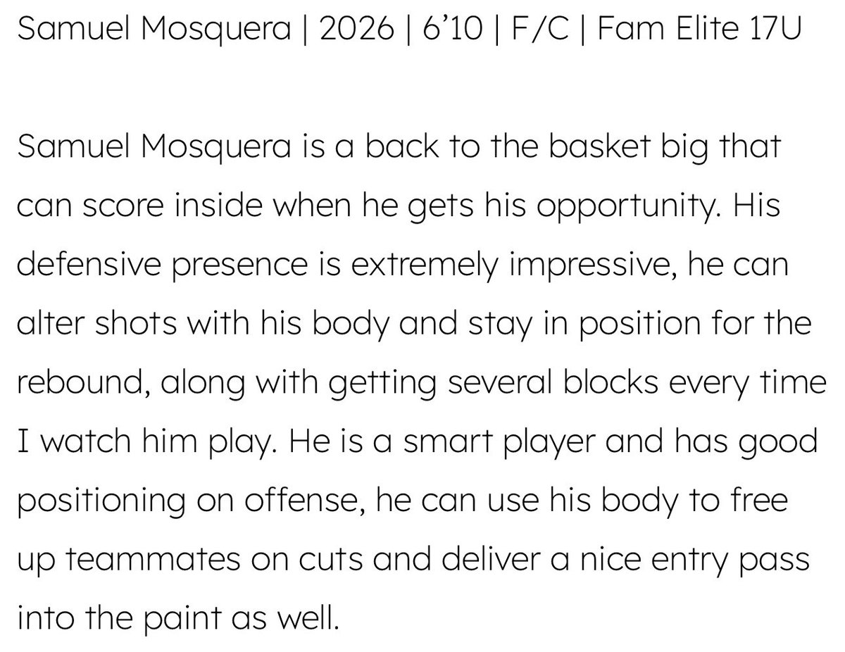 FAM Elite 2026 Jackson x <a href="/smosquerar7/">Samuel</a>