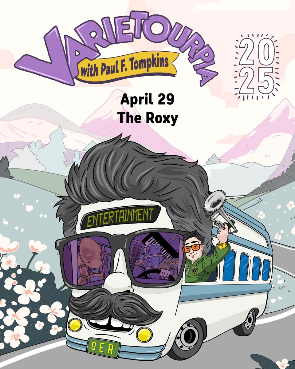 AEGPresentsCLE's tweet image. 🚌 TONIGHT 🚌
Varietopia with @PFTompkins
Doors: 7PM | buff.ly/M6DiSPr