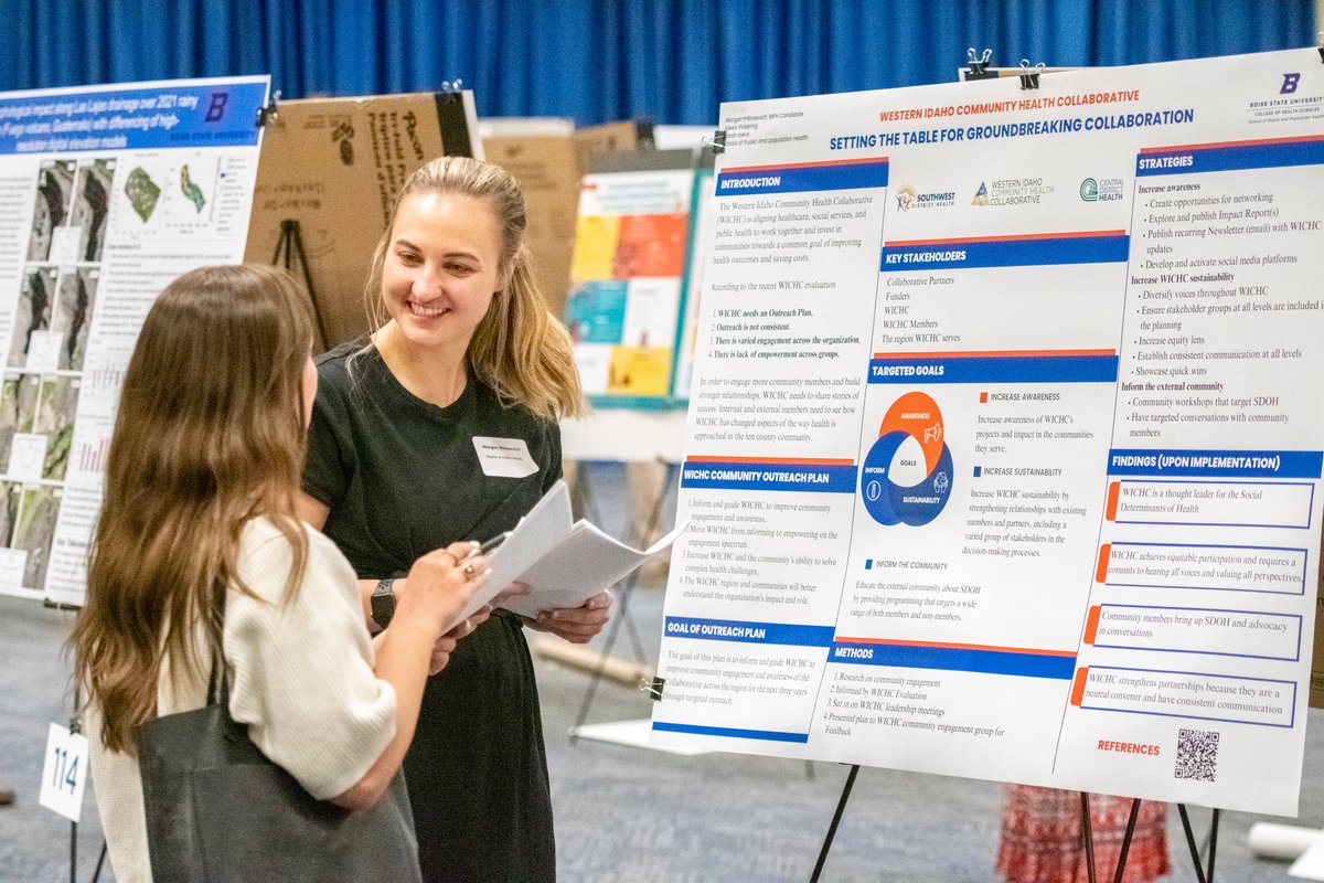 Data-driven decision making is key to helping the community in meaningful and effective ways. MPH Students in our Data-Driven Decision Making Emphasis learn how to use data to make a difference!

Learn more: boisestate.edu/spph/mph/data-…