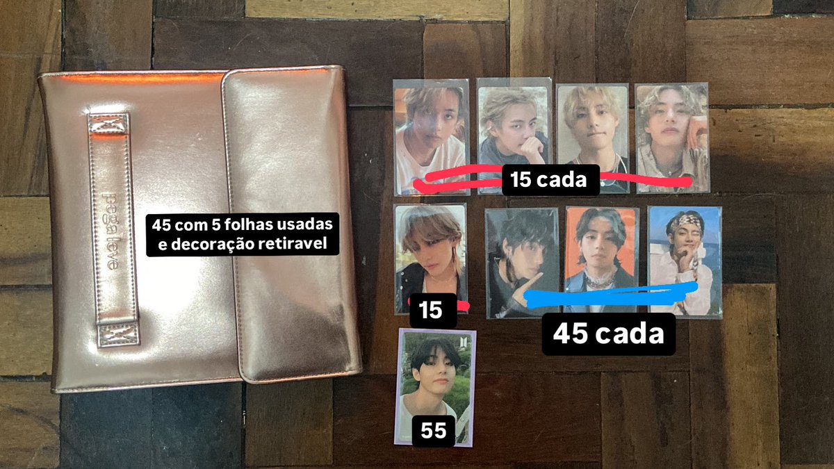 VENDO/VENDA SET TAEHYUNG

> 310 + frete
> não vendo separado, não insista 
> faço por 270 pra quem levar hoje (binder sai praticamente de graça)
> pode abrir ceg, só me avisar antes
> leia meu carrd antes de comprar cmg! rsiecards.carrd.co
> feedbacks em <a href="/rsiecards/">lila 💭</a>